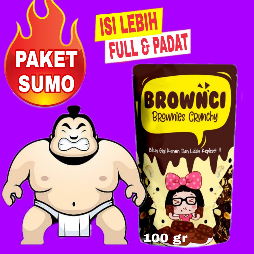 

CEMILAN SNACK KERIPIK BROWNIES BROWNCI ISI LEBIH FULL DAN PADAT