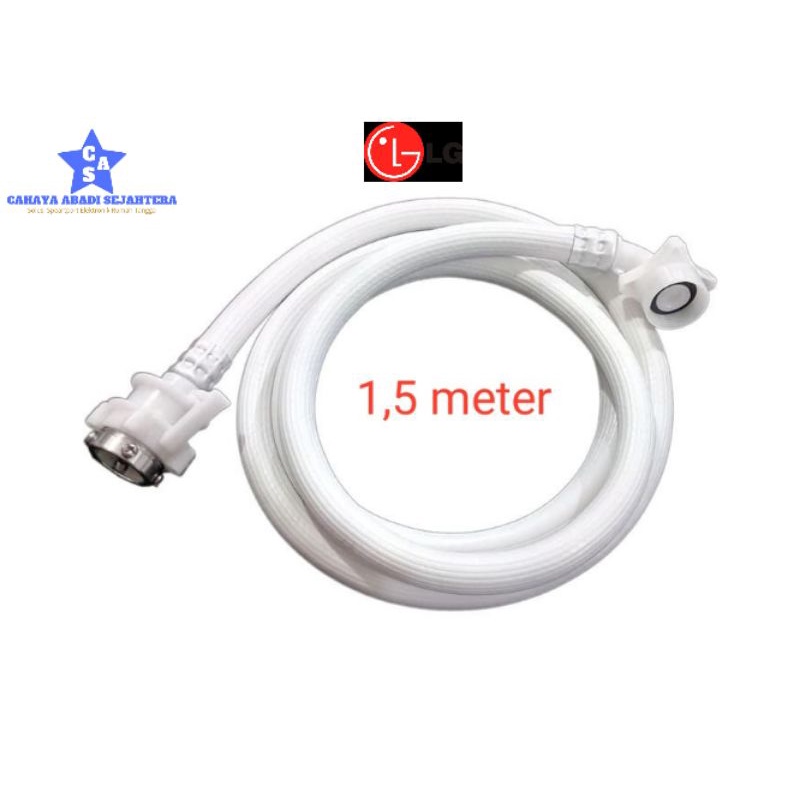 selang water inlet air maauk mesin cuci satu tabung LG