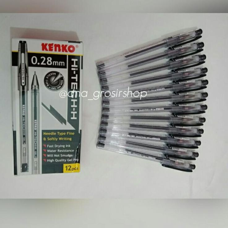 

Murah banget (1 Pcs) Pulpen Kenko Hi Tech 0.28mm / Gel Pen / Bolpoin / Bolpen kenko 0.28mm ☣☣ (Bests