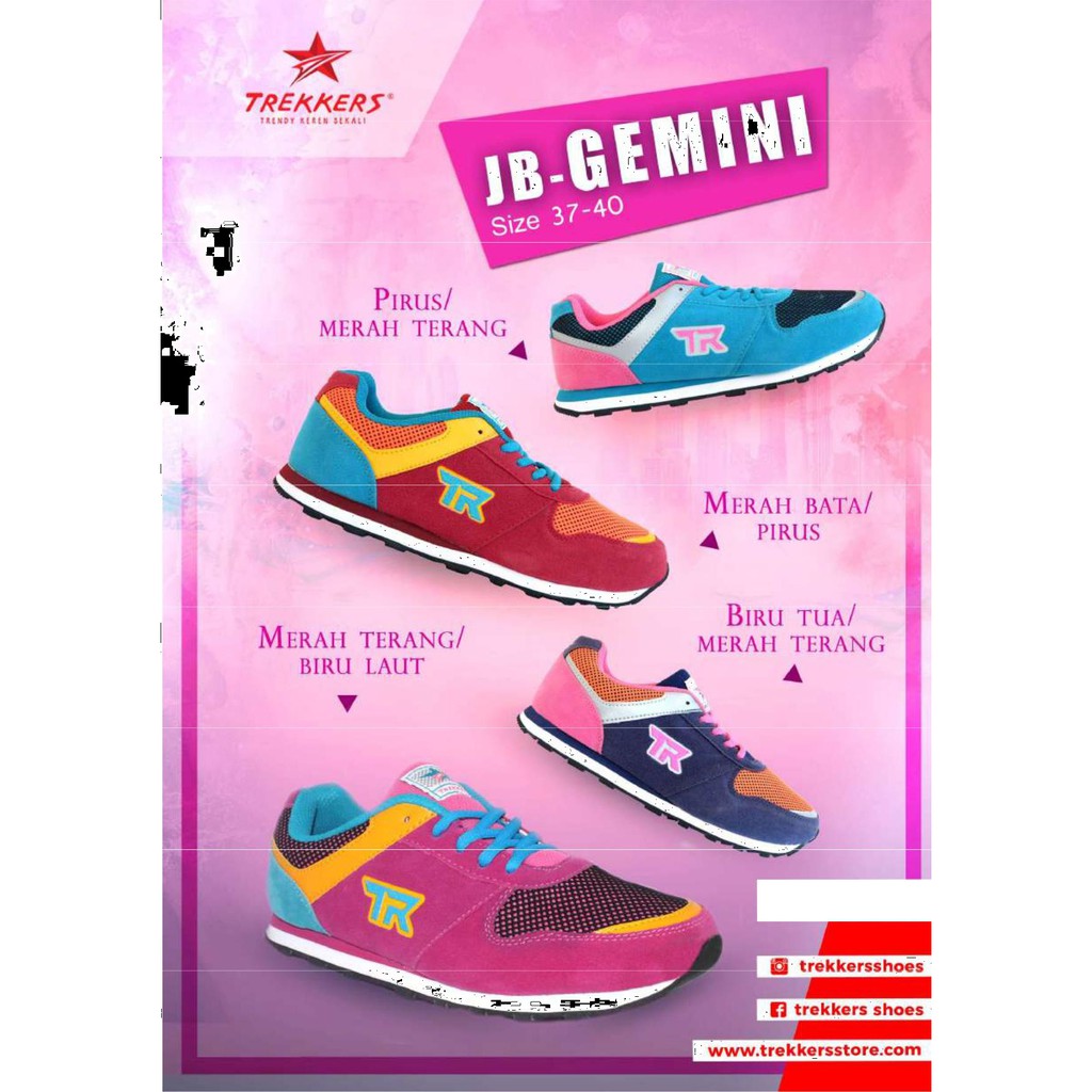 Sepatu Trekkers Gemini