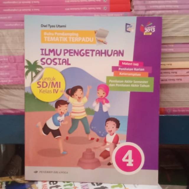 Buku SD Buping IPS Kelas 4 Erlangga
