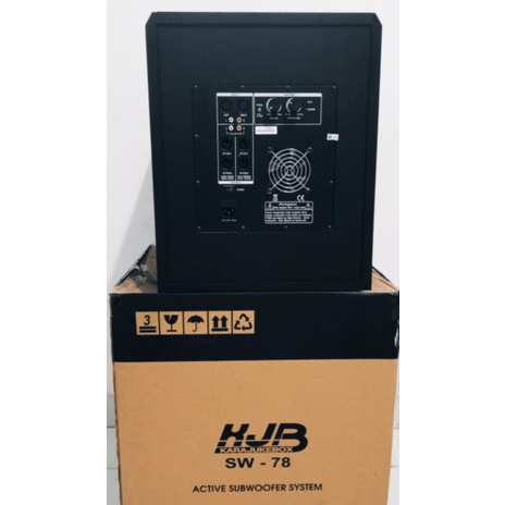Subwoofer Aktif KJB SW-78 Original