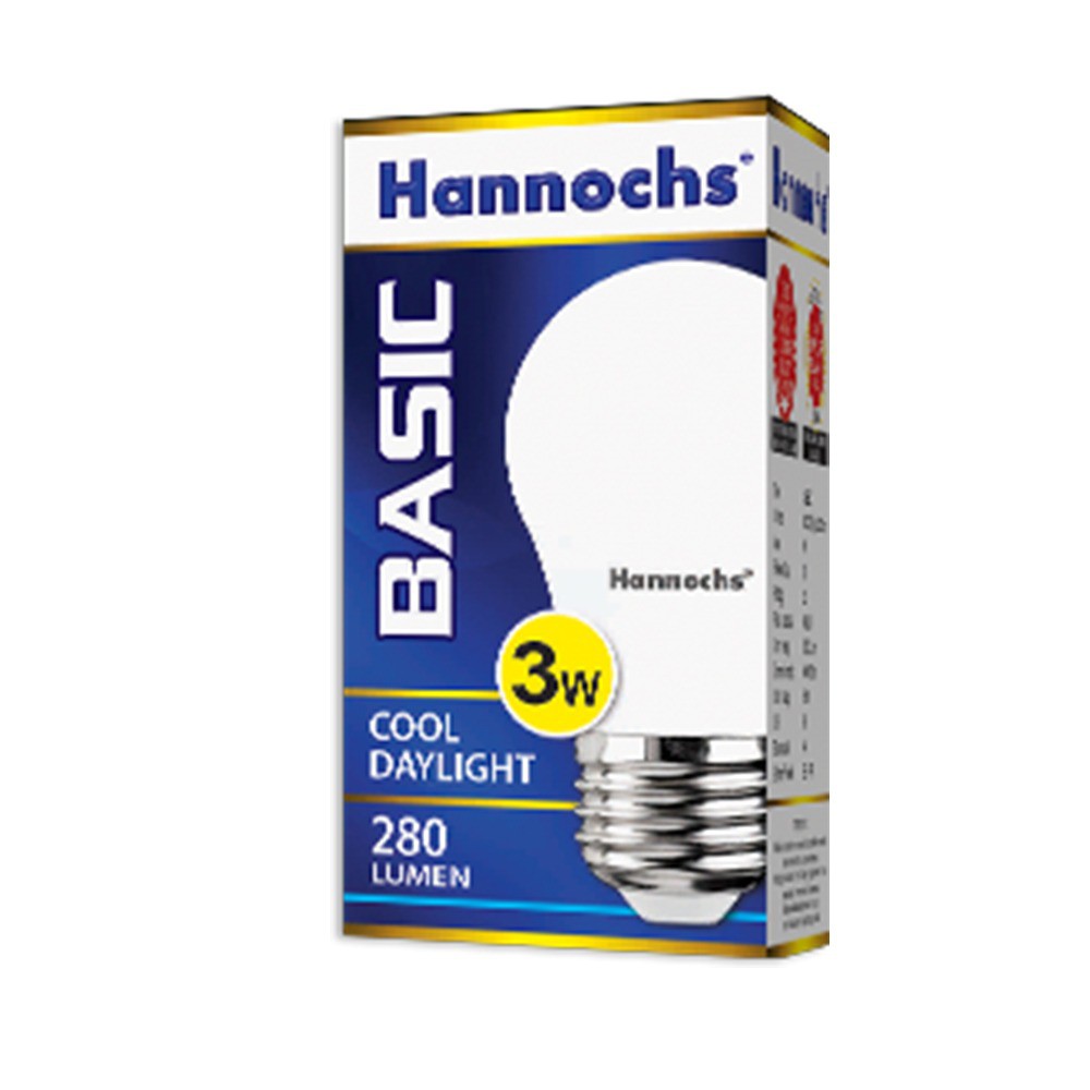 Lampu LED Hannochs Basic 3W 5W 7W 9W 11W 14W 17W