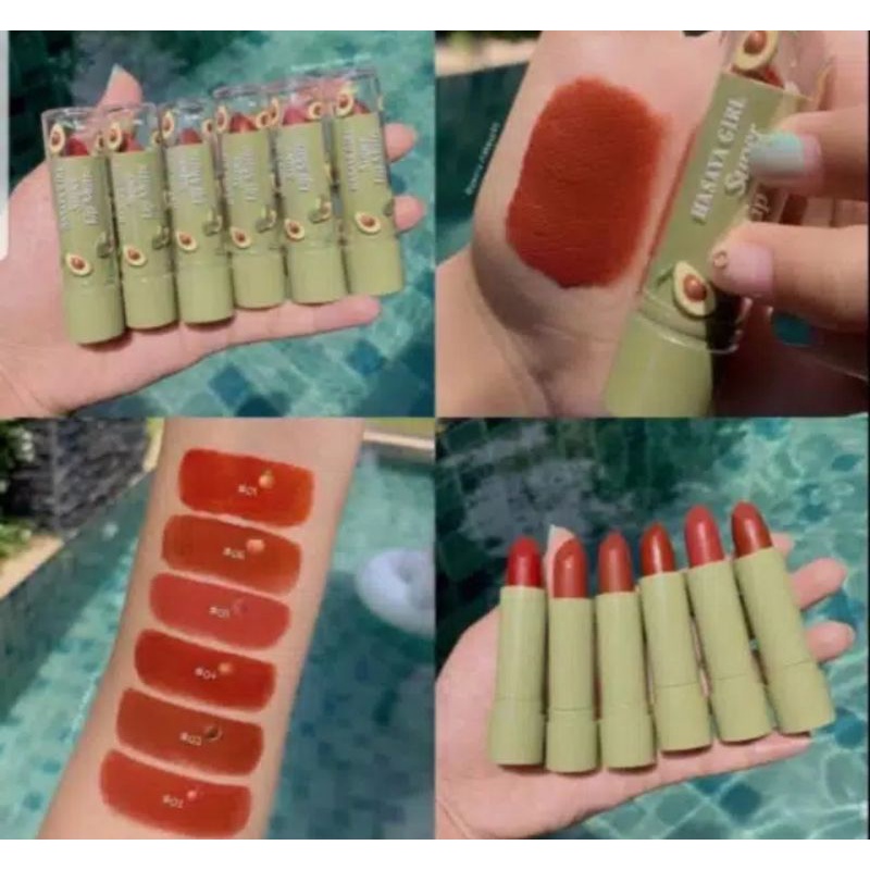 [SATUAN] LIPSTICK HASAYA GIRL AVOCADO