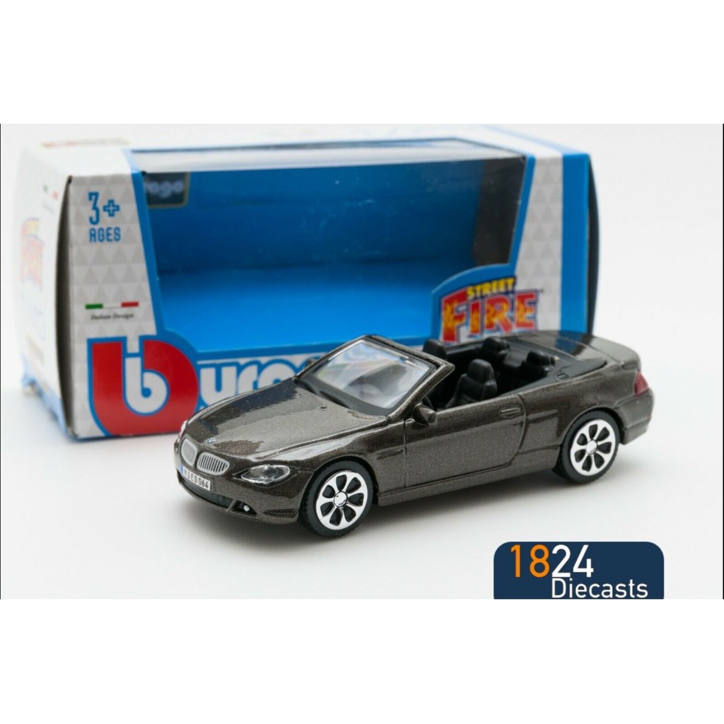 Details about   BMW M4 convertible 2014 grey diecast model car 30298 Bburago 1/43 