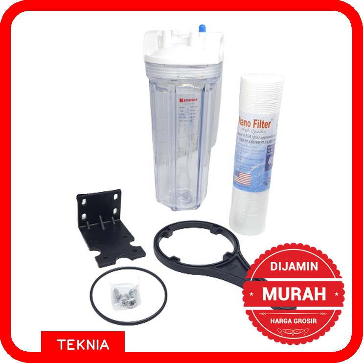 Water Filter 1 Set NANOTEC - Paket Saringan Air 10 Inch