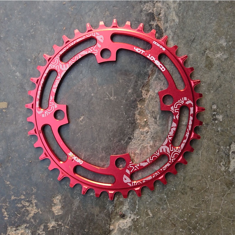 Chainring Deckas Round 104 BCD Narrow Wide 40T 42T