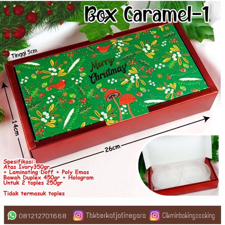 Box Caramel Christmas