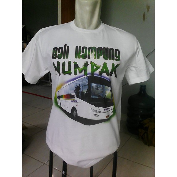 Kaos Bis Bus Mania Sinar Jaya New Setra stok terbatas