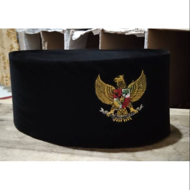 Peci Logo NU dan Garuda
