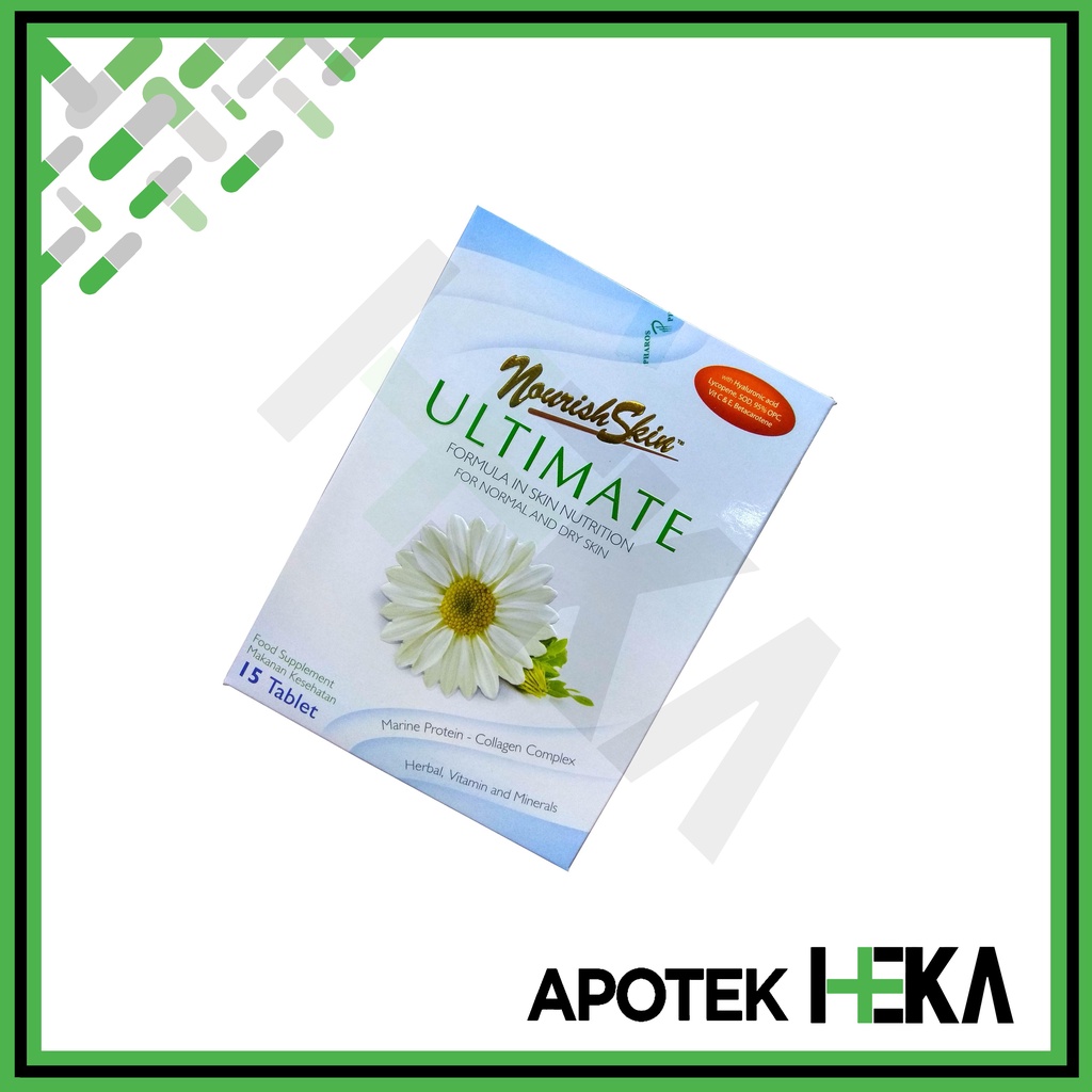 Nourish Skin Ultimate isi 15 Tablet (SEMARANG)