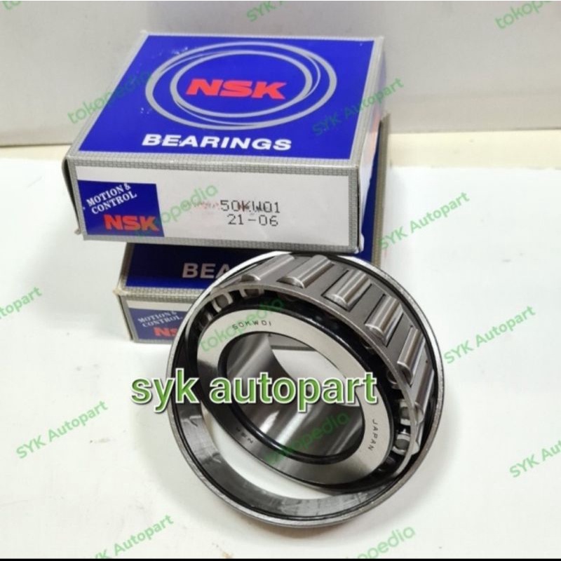 Bearing 50KW01 nsk/bearing roda depan dalam ps canter/ps120