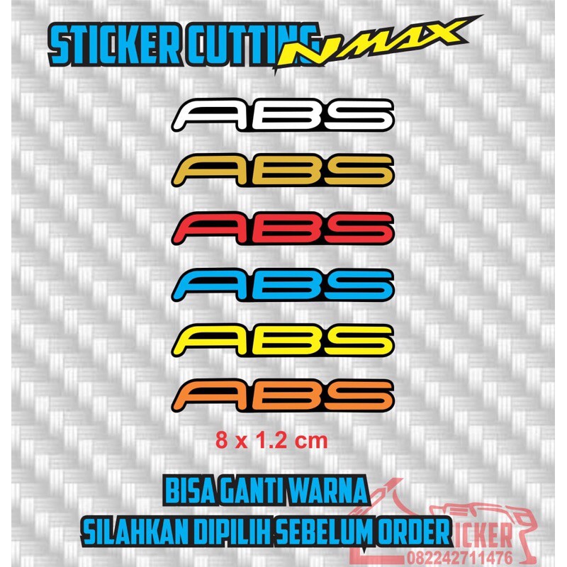 Sticker Nmax - Stiker ABS rem