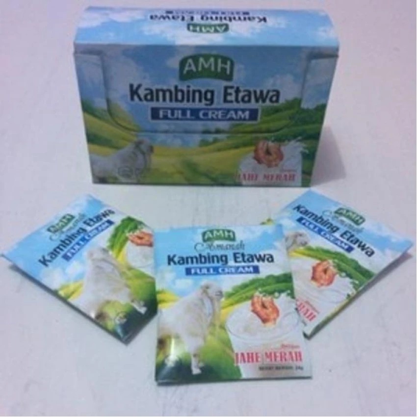 

Susu Kambing Etawa / Ettawa Plus Jahe Merah AMH