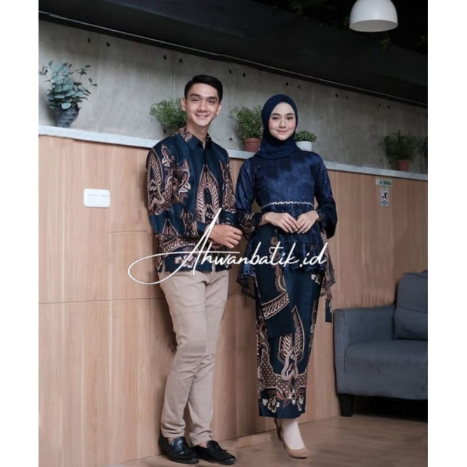kebaya batik couple wisa kianan GRATIS JILBAB kebaya lamaran kebaya modern kebaya wisuda