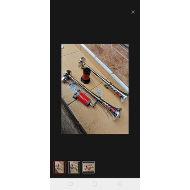 klakson tanpa tabung angin original AkR