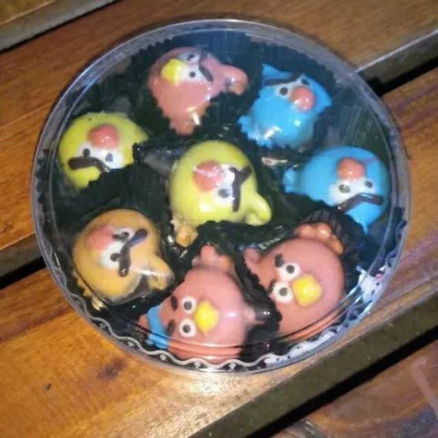 

Cokelat karakter angrybird toples 1/4
