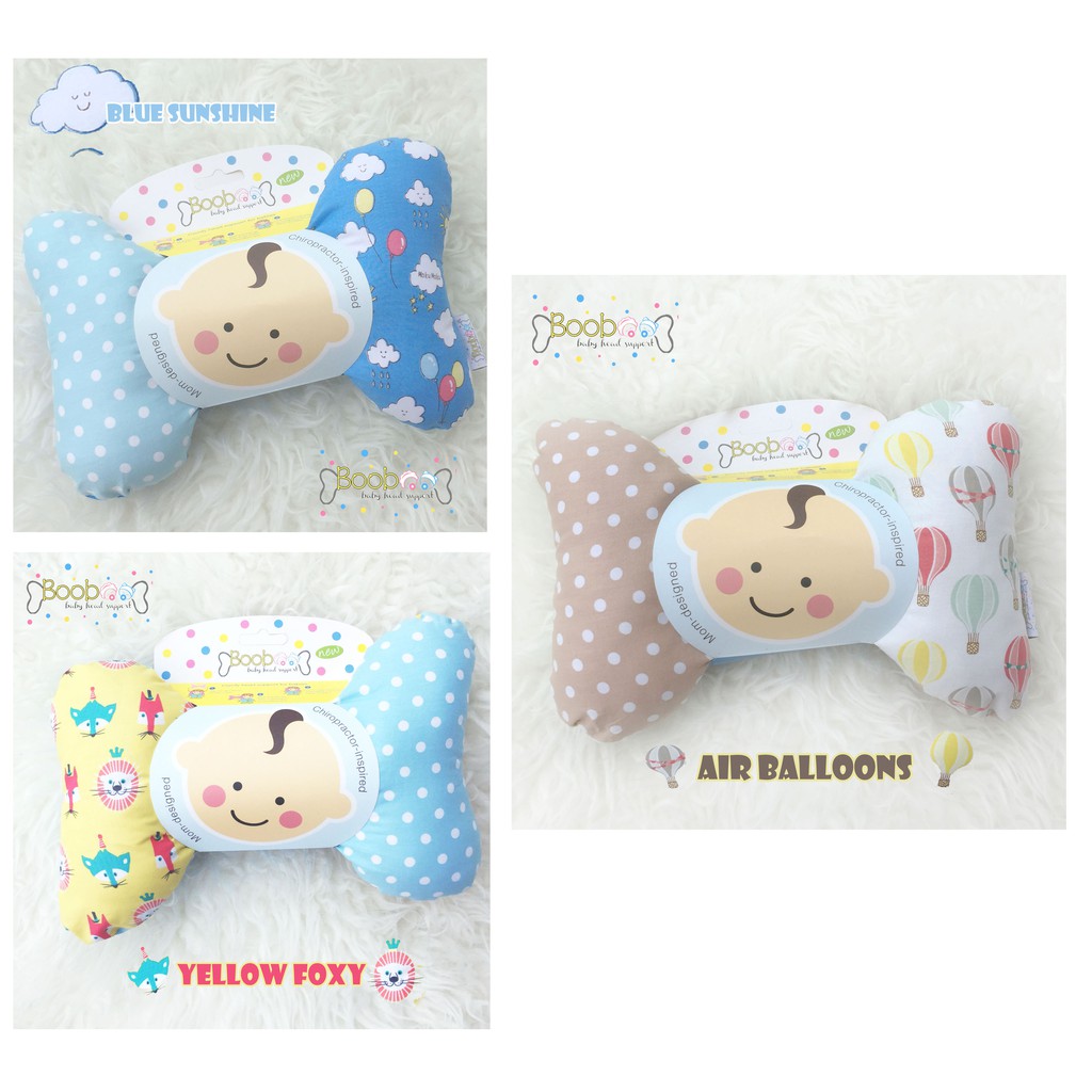 BOOBOO baby pillow elephant ear bantal bayi