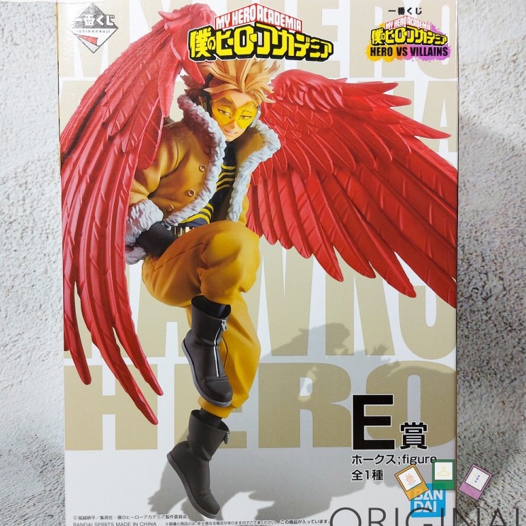 Ichiban Kuji Hero Academia Hero vs Villains Prize E Hawks Figure