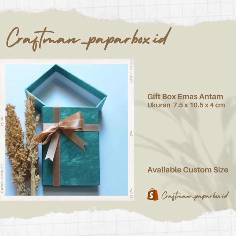 

GIFT BOX ANTAM FANCY PAPER/MINIGOLD/BOX MURAH