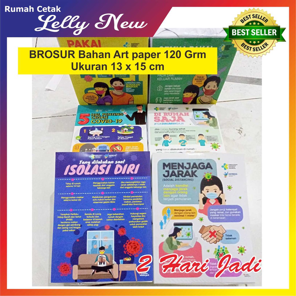 

Brosur art paper 120 grm