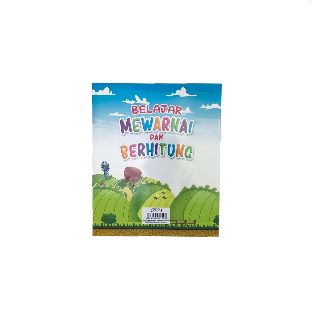 Buku * Mewarnai * Berhitung * Kiky * Sedang * 629621