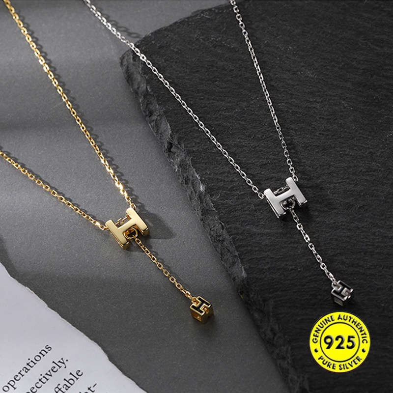 Kalung Bahan S925 Silver Untuk Wanita