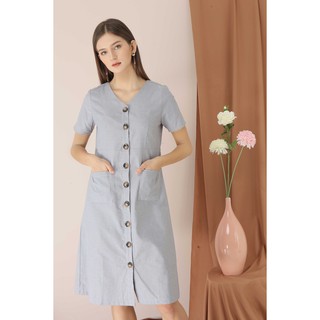 Urban Exchange Rossie Dress Grey | Shopee Indonesia