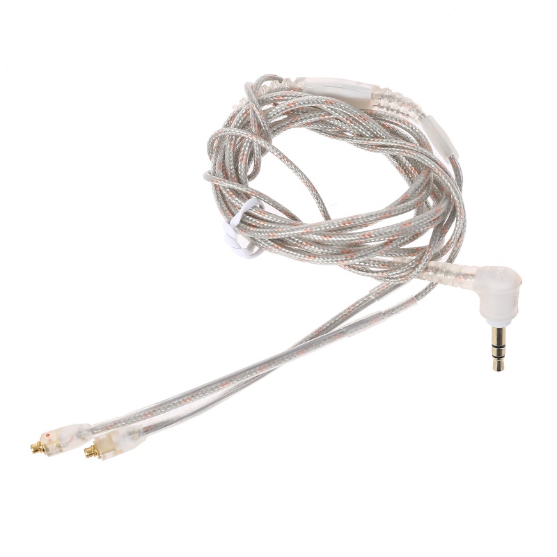 Cre Kabel Audio Headphone / Earphone Panjang 1.6 Meter Warna Putih Untuk SHURE - SE215 SE315 SE425 SE535 TH904