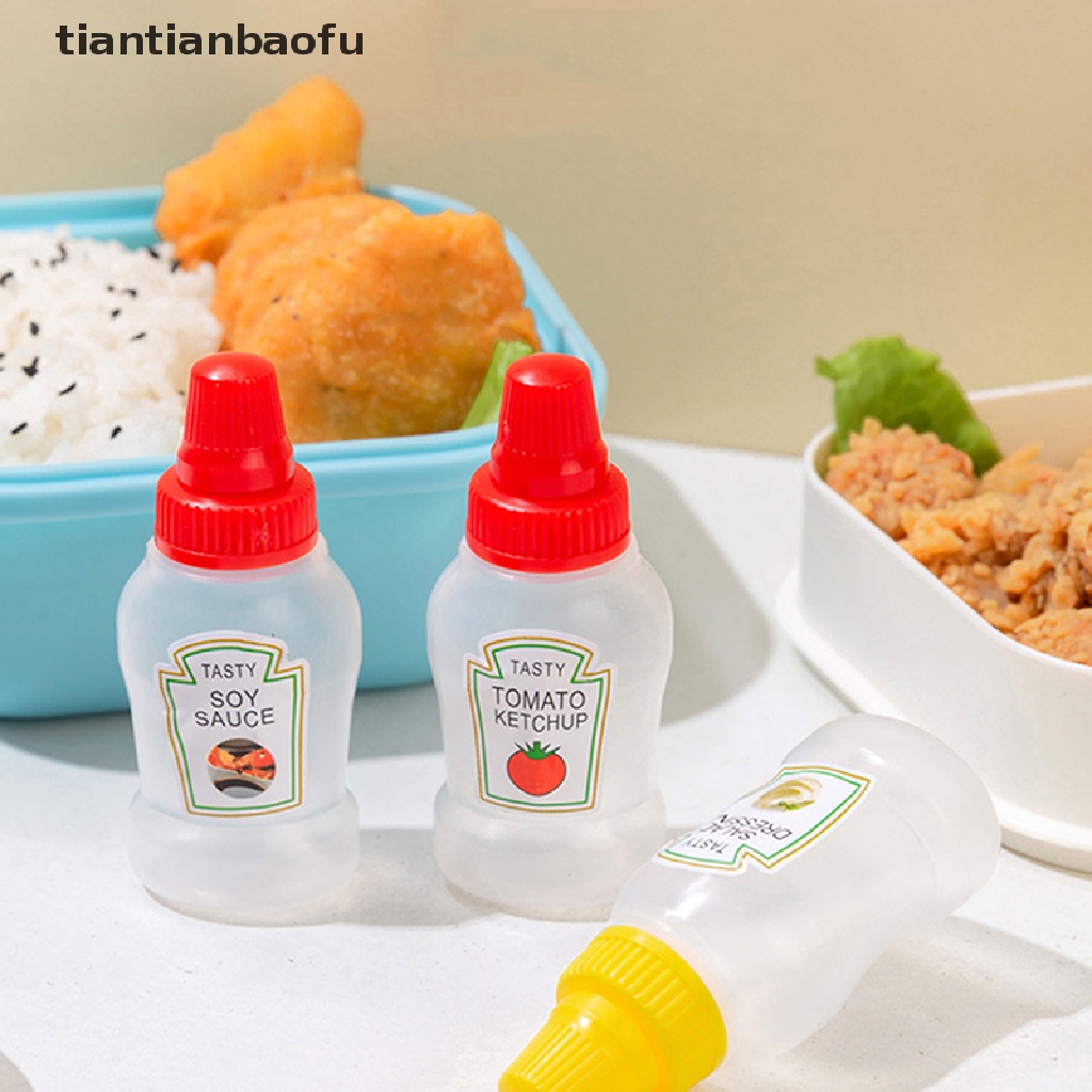 2 / 3 Pcs Botol Wadah Saus Tomat Salad Mini Portabel