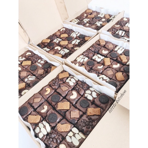 

fudgy brownies/hampers/browniessekat/browniescokelat