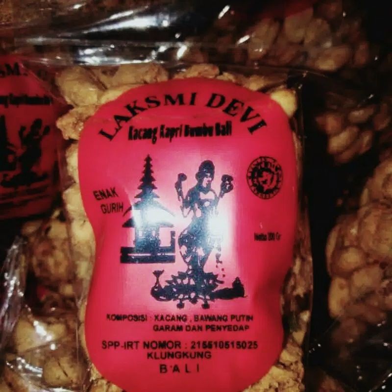 

KACANG BALI KAPRI BUMBU BALI "LAKSMI DEVI" 200gr + BUBBLE WRAP