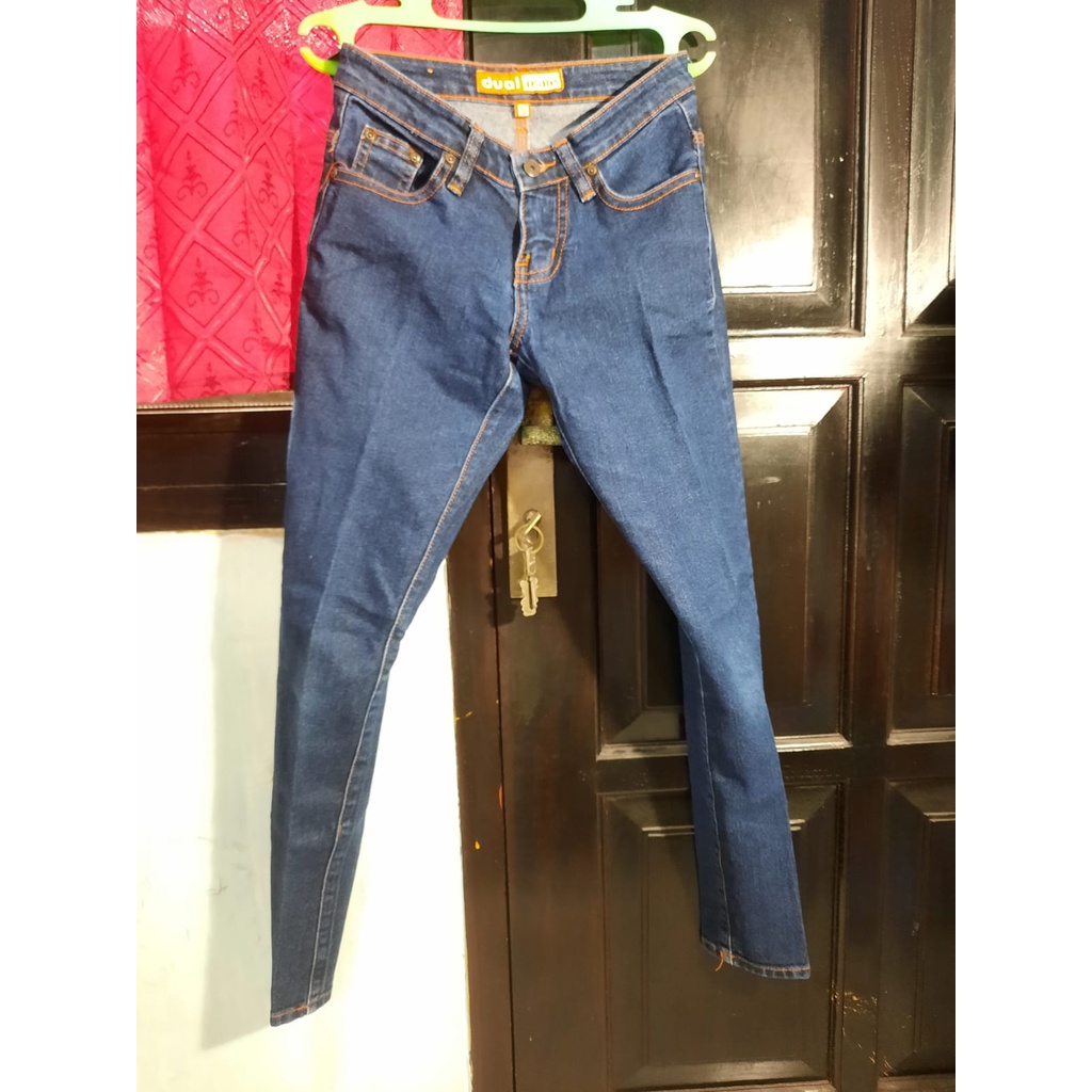 DUAL JEANS CELANA JEANS WANITA
