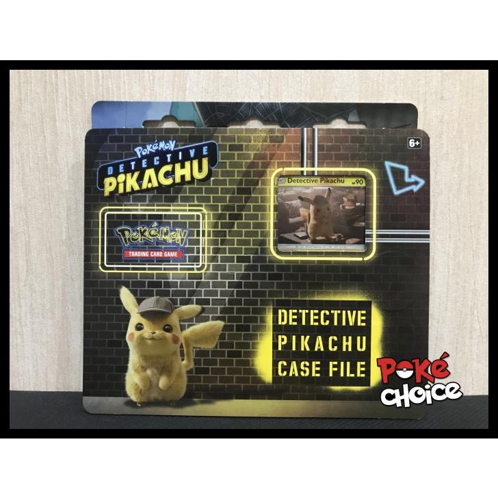 

PROMO POKEMON CARD DETECTIVE PIKACHU CASE FILE BLISTER PACK PROMO