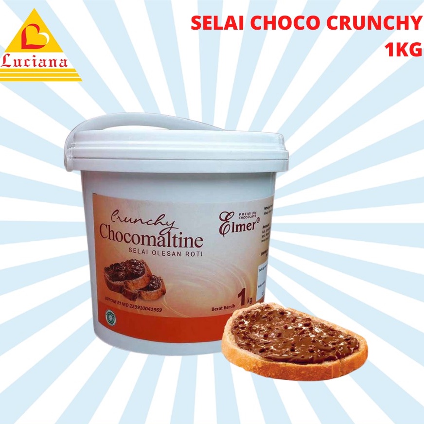 Elmer Spread Crunchy Chocomaltine 1 kg