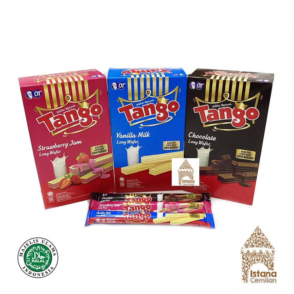 Tango Wafer Chocolate / Strawberry / Javamocca / Tiramisu (isi 20 pcs)