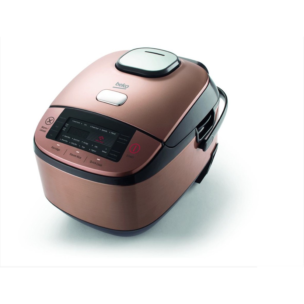 BEKO Rice Cooker Digital Stainless 1.8L - RCM67023R | Shopee Indonesia