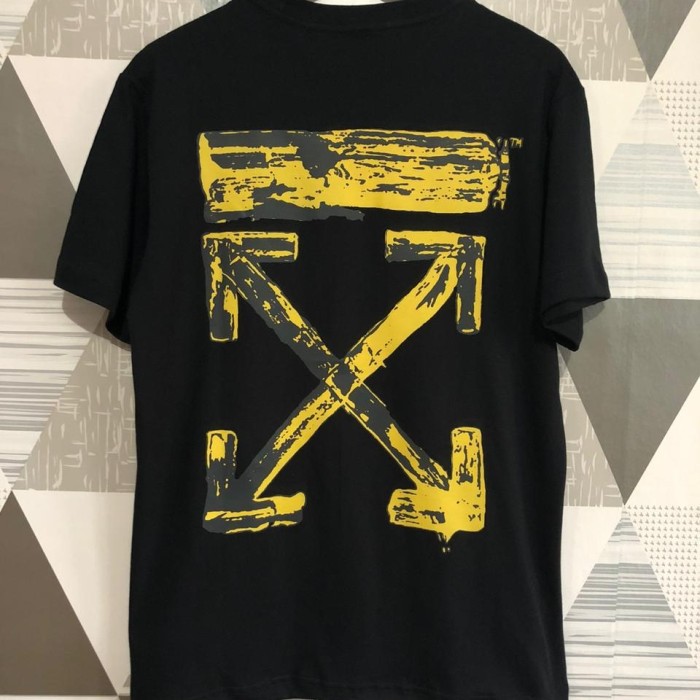 T-SHIRT OFFWHITE BLACK PREMIUM KAOS PRIA OFFWHITE KAOS WANITA OFFWHITE