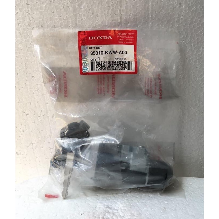 

Kunci Kontak Plus Kunci Jok Honda Revo Absolute / Blade Kww Original