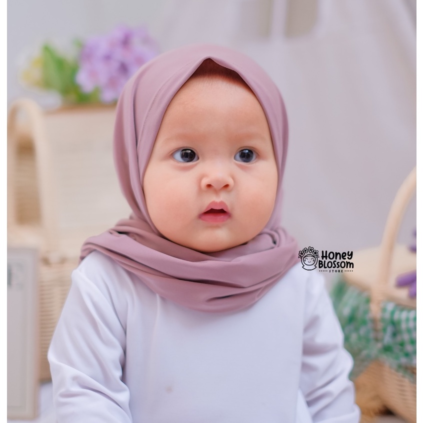 HONEYBLOSSOM jilbab bayi / jilbab bayi 6 12 bulan perempuan lucu zahra