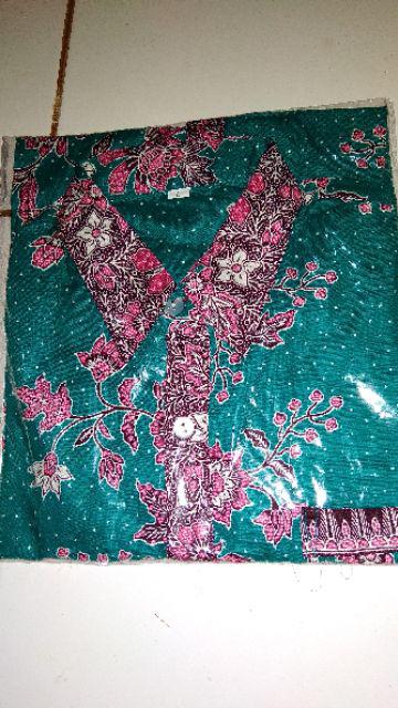 Kemeja Anak 035 080 193 Batik Hem Atasan Anak Laki Laki Kembang Putih Seragam Keluarga Katun