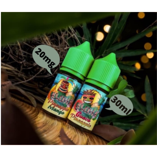 SN ALOHA PINEAPPLE 30ML 20MG - PINAPPLE GUAVA &amp; PINAPPLE MANGO