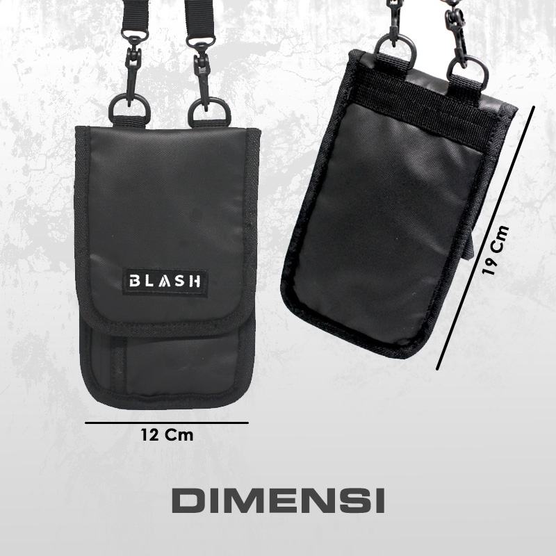 BlackSmith - Tas Selempang Hp Anti Air - Sling Phone Sako Wallet Dompet Gantung