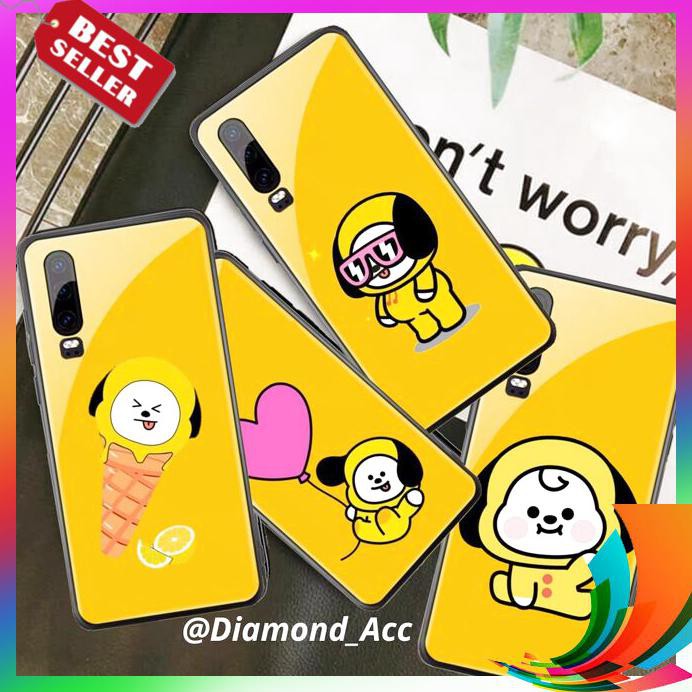 【TERBARU】 PREMIUM Case GLASS MOTIF BT21 4 SAMSUNG GALAXY J2 PRIME