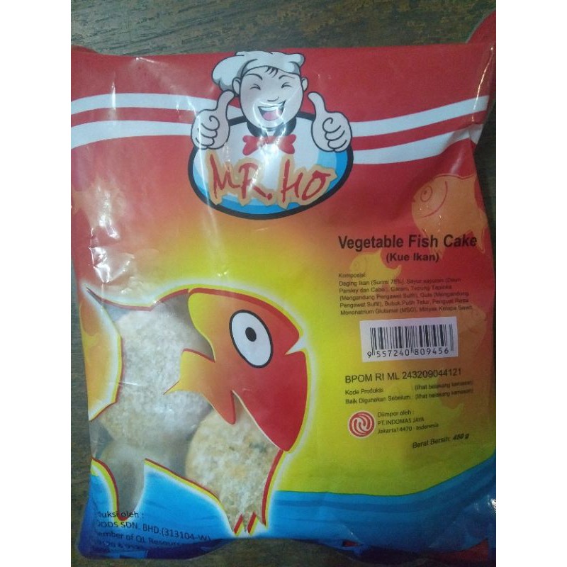 

vegetable fish cake