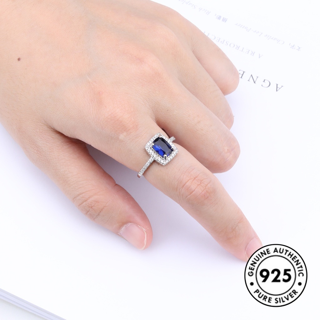 Cincin Sterling Silver 925 Gaya Klasik