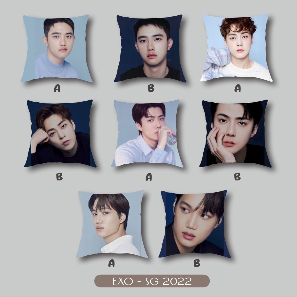 Bantal EXO Custom Kpop 30x30