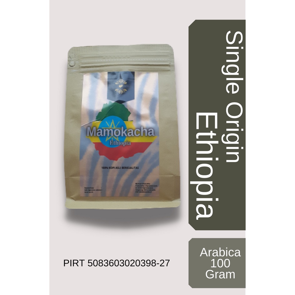 

Kopi Arabica " Mamokacha" Ethiopia Yirgacheffe Coffee Biji Kopi / Bubuk Kopi