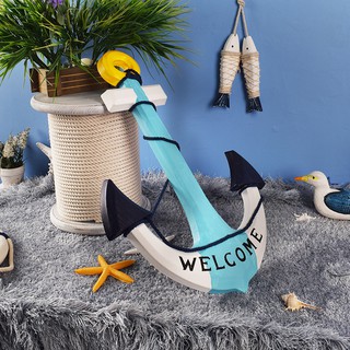 Toko makanan laut dekorasi 62 CM warna jangkar hiasan Toko makanan laut dekorasi 62 CM warna jangkar hiasan