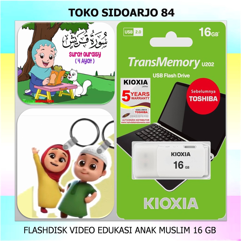 Promo Flashdisk Video Edukasi Anak Muslim 16 GB Video Anak Islam Terbaru Free 2 OTG Flashdisc Flasdisk  flashdisk flashdisc flashdiskotg flashdiskhp flasdisk flashdiskanakmuslim flashdiskanak flashdiskanakislami flashdiskanaksholeh flashdiskanakmuslim